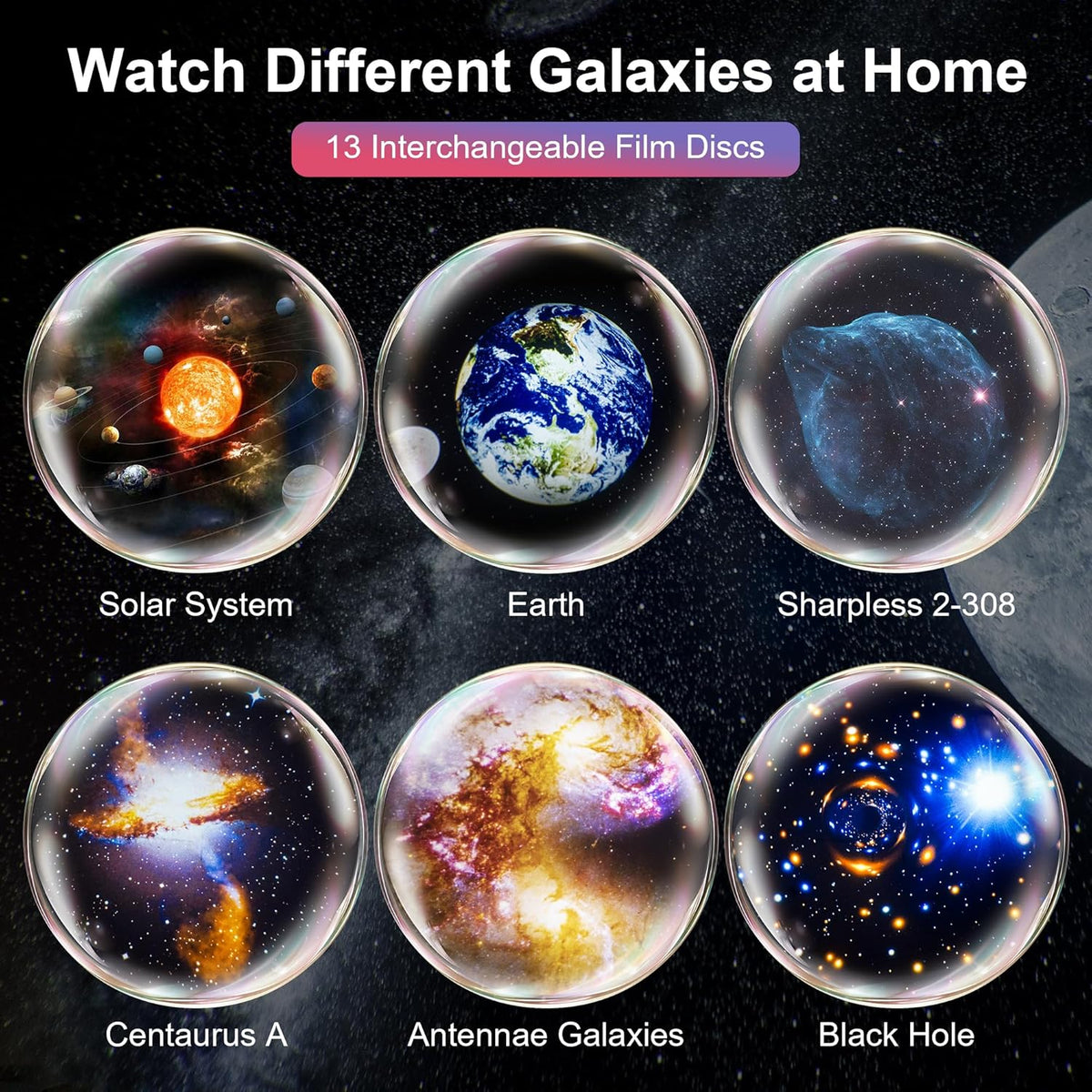 Planetarium Projector Pro — 13-in-1 Galaxy Light